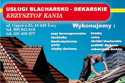 Usługi Blacharsko Dekarskie Krzysztof Kania